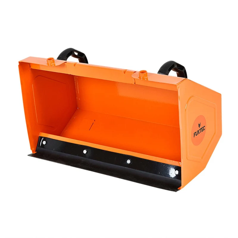 B-WARE FUXTEC veegmachine benzine - sneeuwploeg benzine - sneeuwschuiver - FX-KM196-SET3 - Incl. Bevestigingsmateriaal sneeuwploegblad en stofafscheider