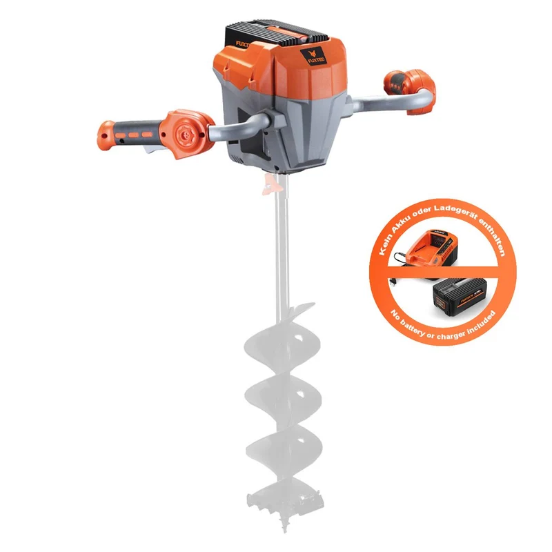 B-WARE 40V accu grondboormachine E808T FUXTEC - zonder hulpstuk - zonder accu