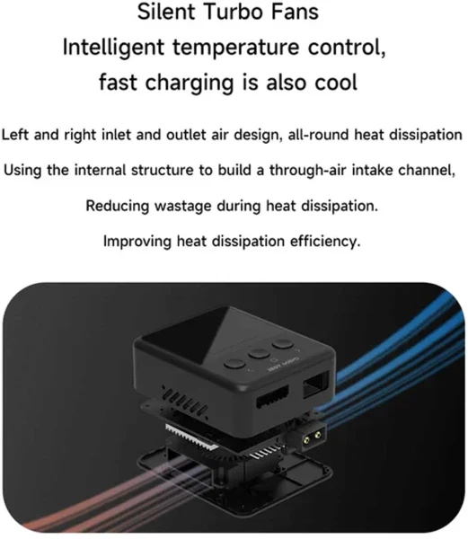 ISDT 608PD Smart Charger DC 240W/10A USB C 140W/5A 1-6S Lipo