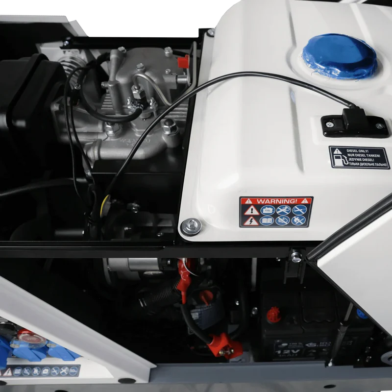 "Könner & Söhnen" Diesel Inverter Generator in Soundproof Casing KS 6500iDE S ATSR - 6kVA Nennleistung - Dieselmotor - 230V