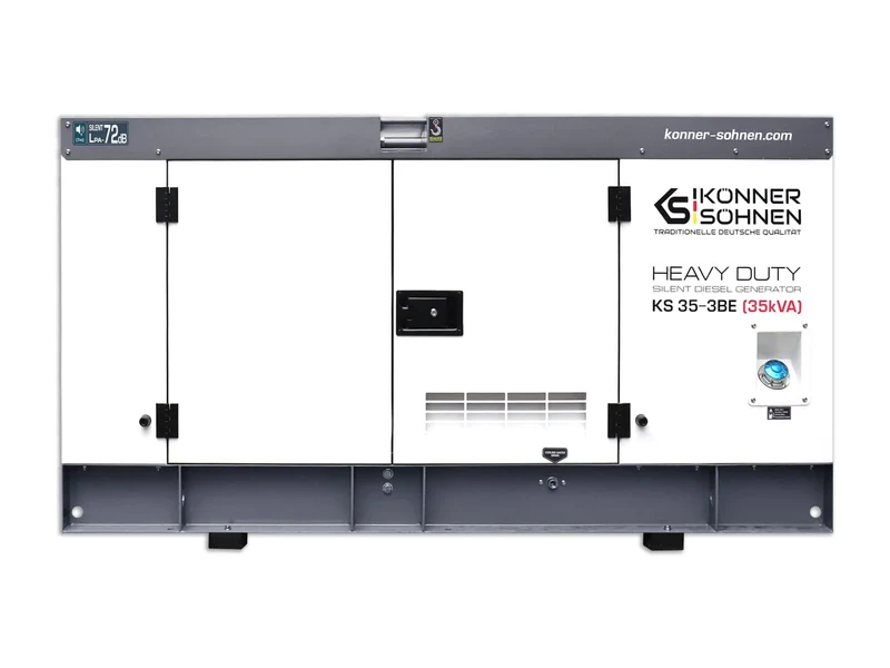 "Könner & Söhnen" Diesel-3-Phasen-Generator KS 35-3BE - 32 kVA Nennleistung - Dieselmotor - 230/400V