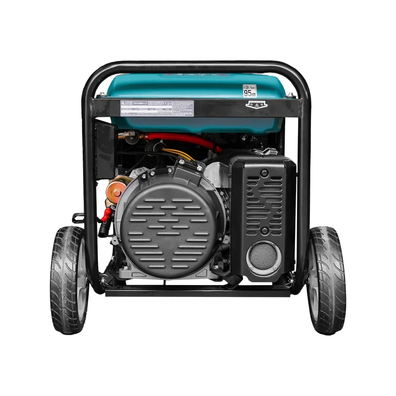 "Könner & Söhnen" Inverter-Generator KS 8100iEG 1/3 - 8kW Nennleistung (230/400V ohne Umschaltverluste abrufbar) - Benzin-/Gasmotor