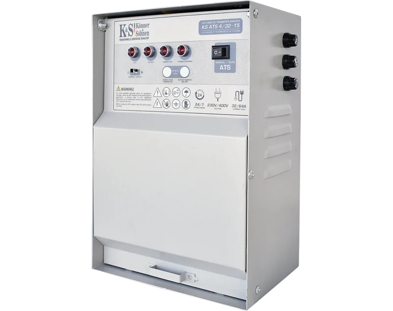 "Könner & Söhnen" Generator KS 15-1E ATSR - 12kVA Nennleistung - Benzinmotor - 230V
