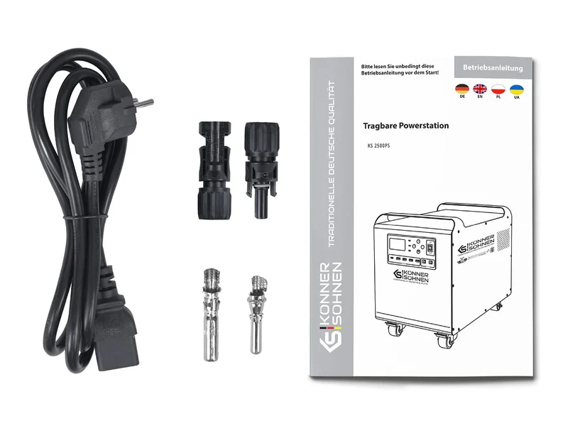 "Könner & Söhnen" Tragbare Powerstation KS 2500PS - 2560Wh