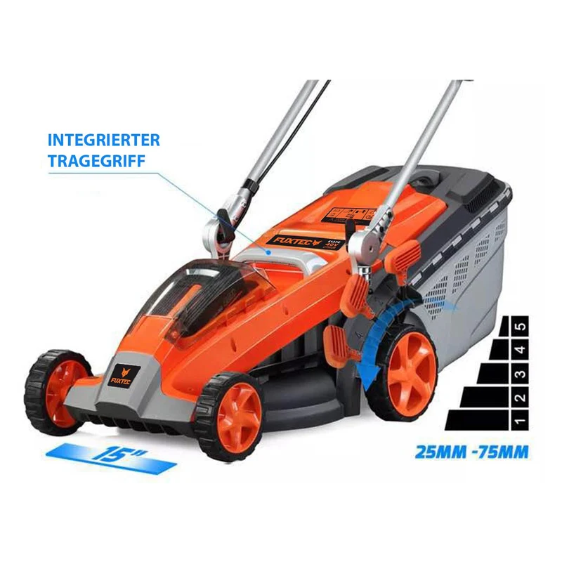 B-WARE 40V accu grasmaaier E137C FUXTEC - zonder accu