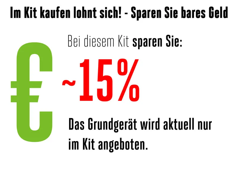 Akku Rasenmäher LM1702E-SP Kit - für Rasenflächen bis 400 m², Radantrieb