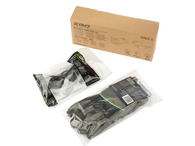SET Brille mit Arbeitshandschuhen GSV021E-XL