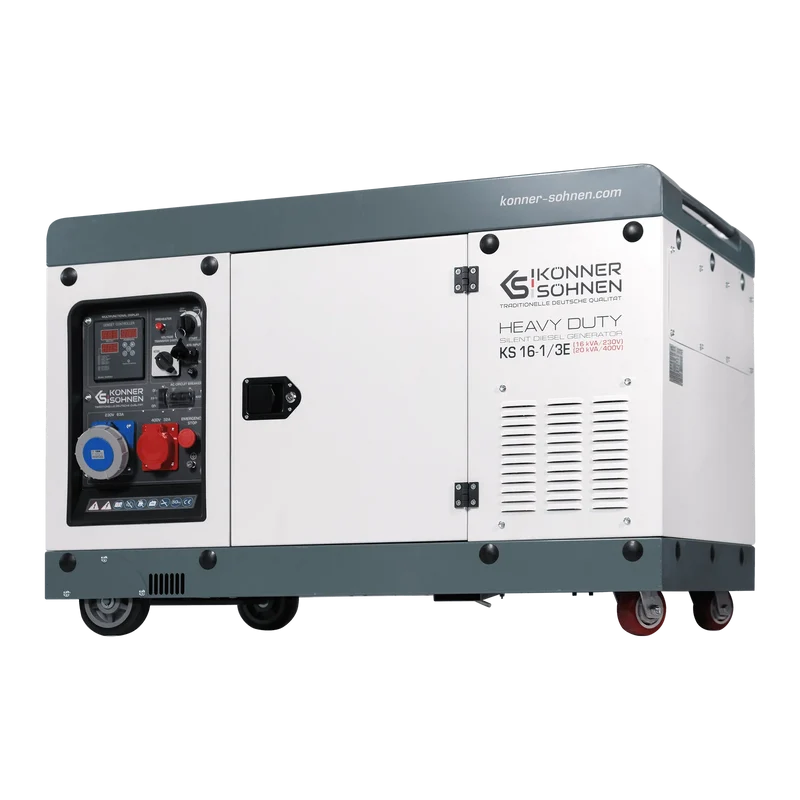 "Könner & Söhnen" Dieselgenerator KS 16-1/3E - 15/18kVA Nennleistung - Dieselmotor - 230/400V