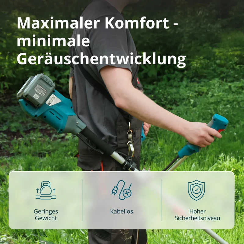 "Könner & Söhnen" Akku-Rasentrimmer KS BCT-40V
