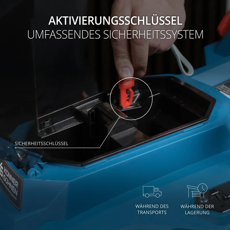 "Könner & Söhnen" Akku-Rasenmäher KS 43LM-40V
