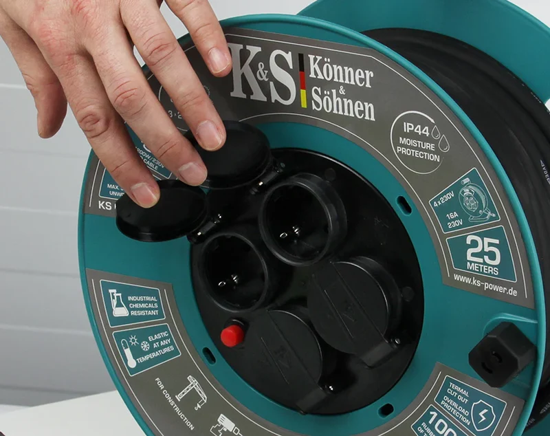 "Könner & Söhnen" Verlängerungskabel in 3x Längen erhältlich
