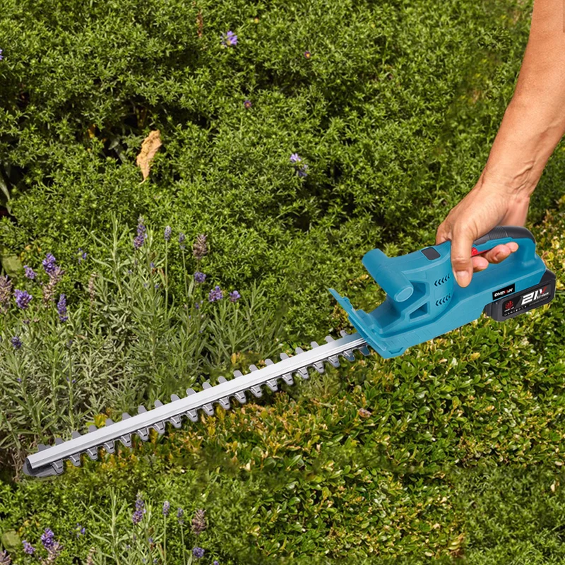 ONEVAN 20 Inch Cordless Hedge Trimmer Compatible with Extension Pole