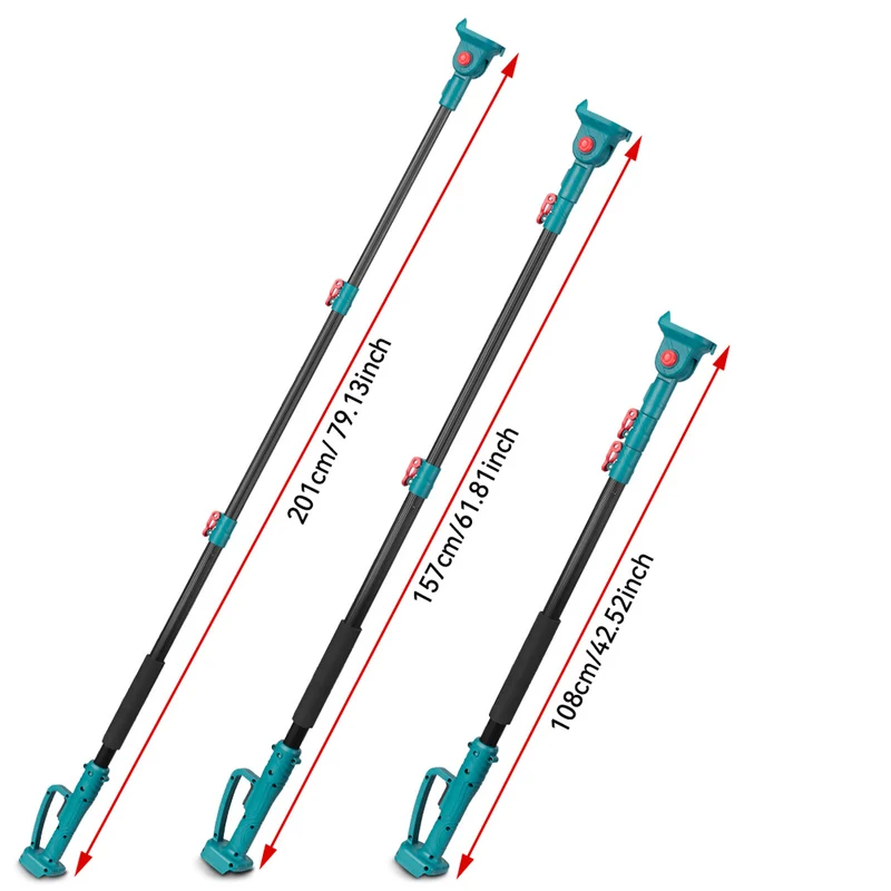 ONEVAN 20 Inch Cordless Hedge Trimmer Compatible with Extension Pole