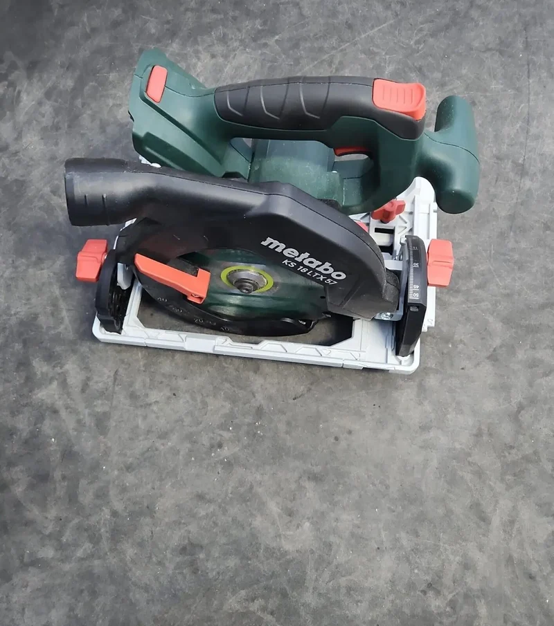 Metabo Handkreissäge KS 18 LTX 57 (Solo, ohne Akku, mit Koffer) Gebraucht