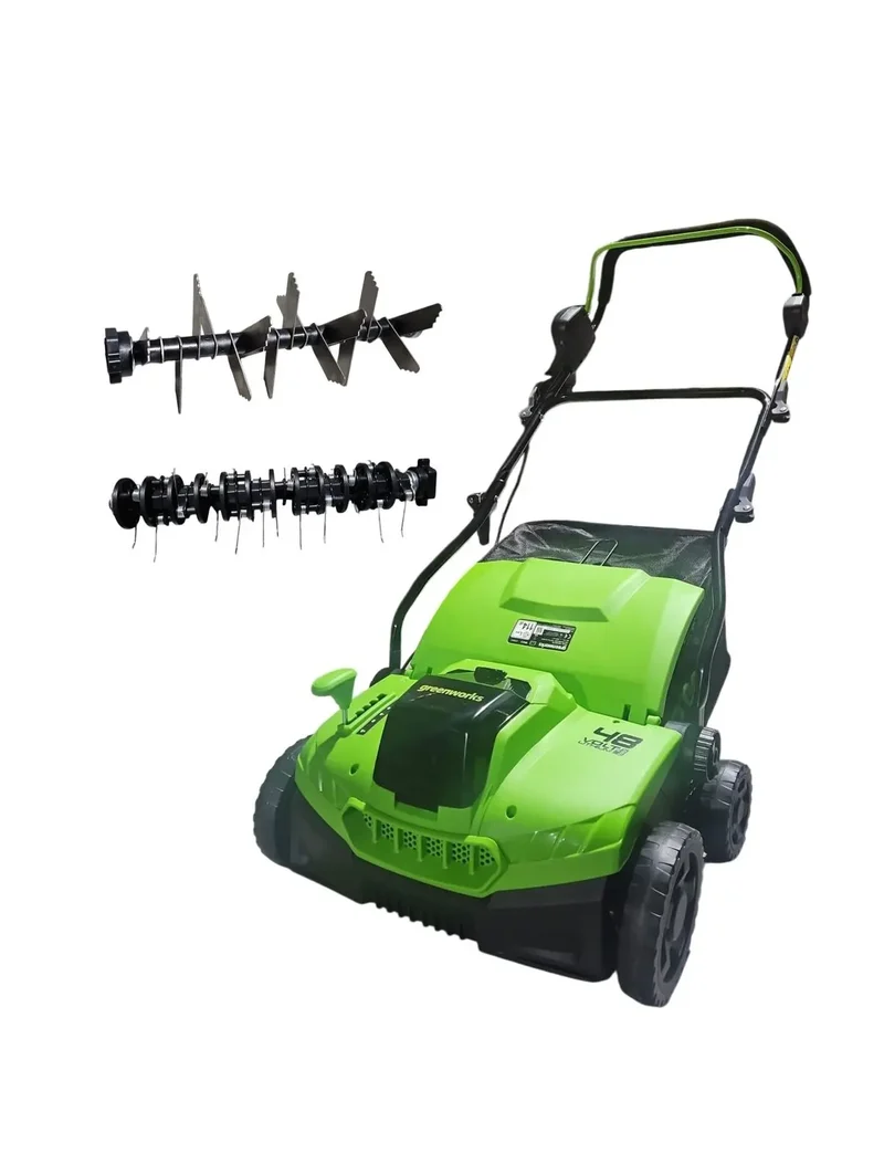 Greenworks Akku Vertikutierer GD48SC36 Passend Powerworks und Cramer 48V