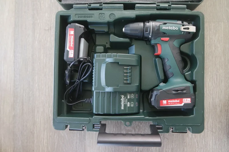Metabo BS 14.4 Akku-Bohrschrauber 14.4 V 2 Ah Li-Ion inkl. 2. Akku