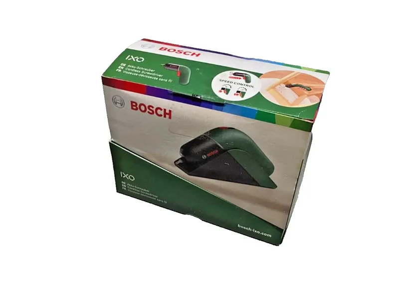 Bosch Akku-Schrauber IXO Set mit Ladestation 6. Generation mit USB-Ladekabel