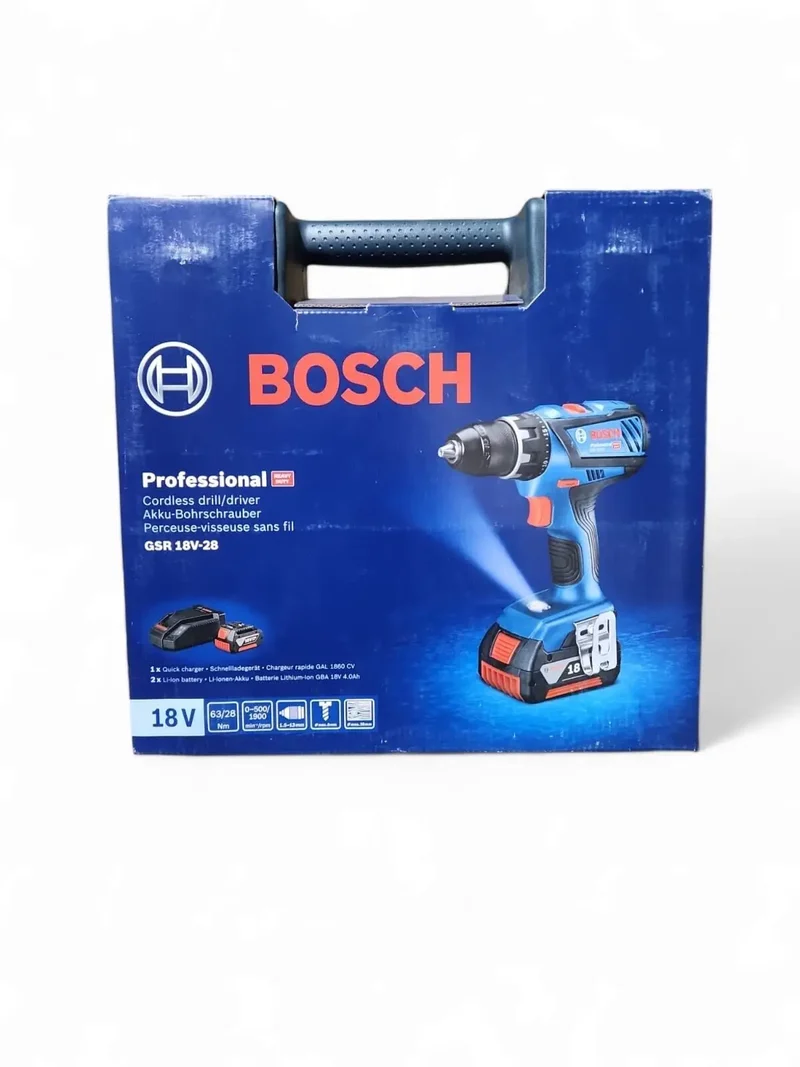 Bosch Akku-Bohrschrauber GSR 18V-28 18 V, inkl. 2 Akkus im Koffer