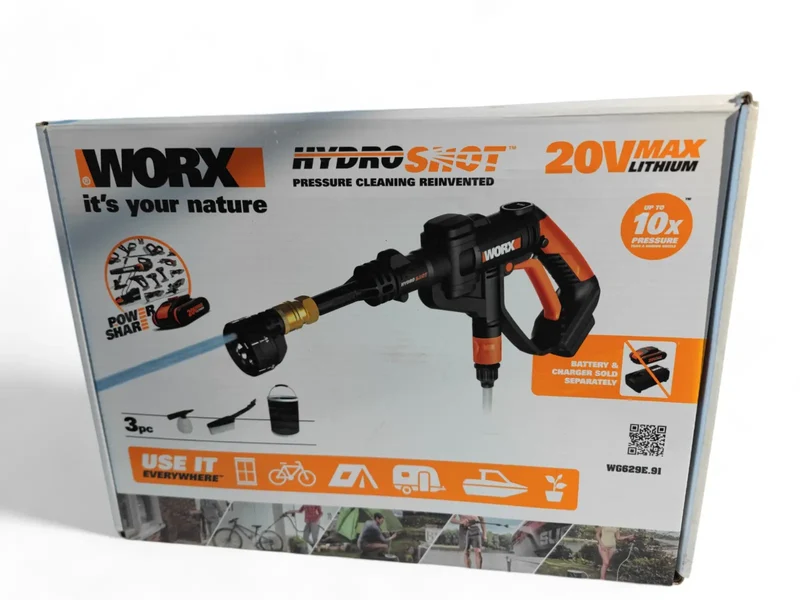 WORX WG629E.91 Akku Hochdruckreiniger Hydroshot 20V Mobiler Hochdruckreiniger