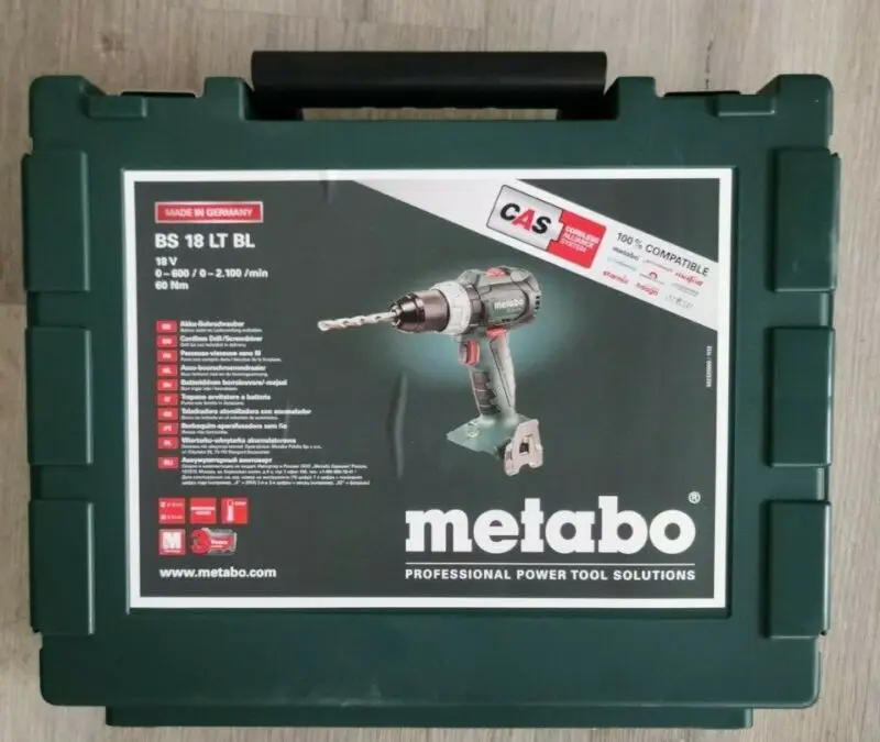 Metabo BS 18 LT Brushless Akku-Bohrschrauber Solo