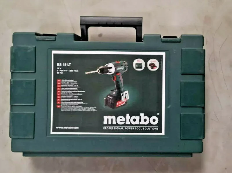 METABO Akku-Bohrschrauber BS 18 LT 2x 4,0Ah Akkus im Koffer