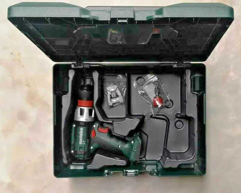Metabo BS 18 LT Quick Akku-Bohrmaschine Ohne Akku im MetaLoc Koffer