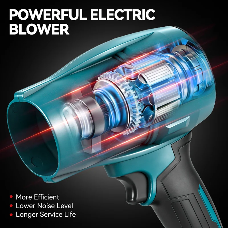ONEVAN Turbocharged Brushless Blower High-Performance Wind Machine | For Makita 18V Battery