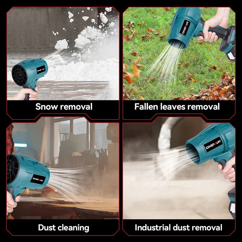 ONEVAN Turbocharged Brushless Blower High-Performance Wind Machine | For Makita 18V Battery