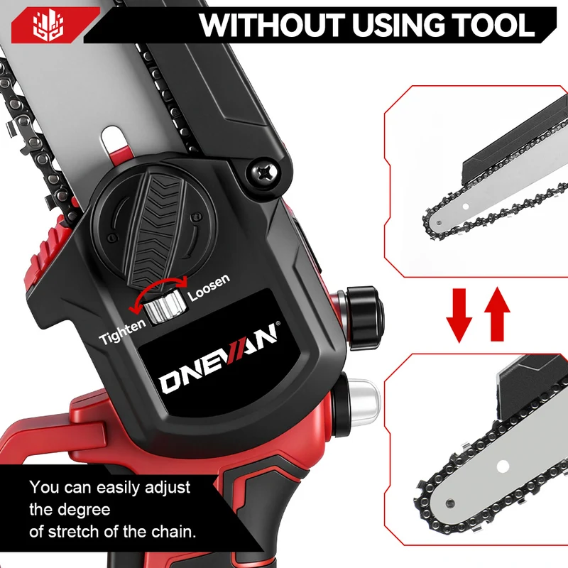 ONEVAN 8" Cordless Brushless Outdoor Pruning Saw | For Makita 18V Battery