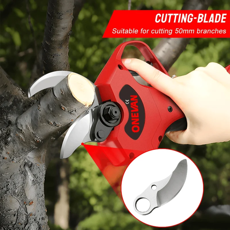 ONEVAN Cutting-Blade 30mm/50mm Cordless Pruning Shear Accessory