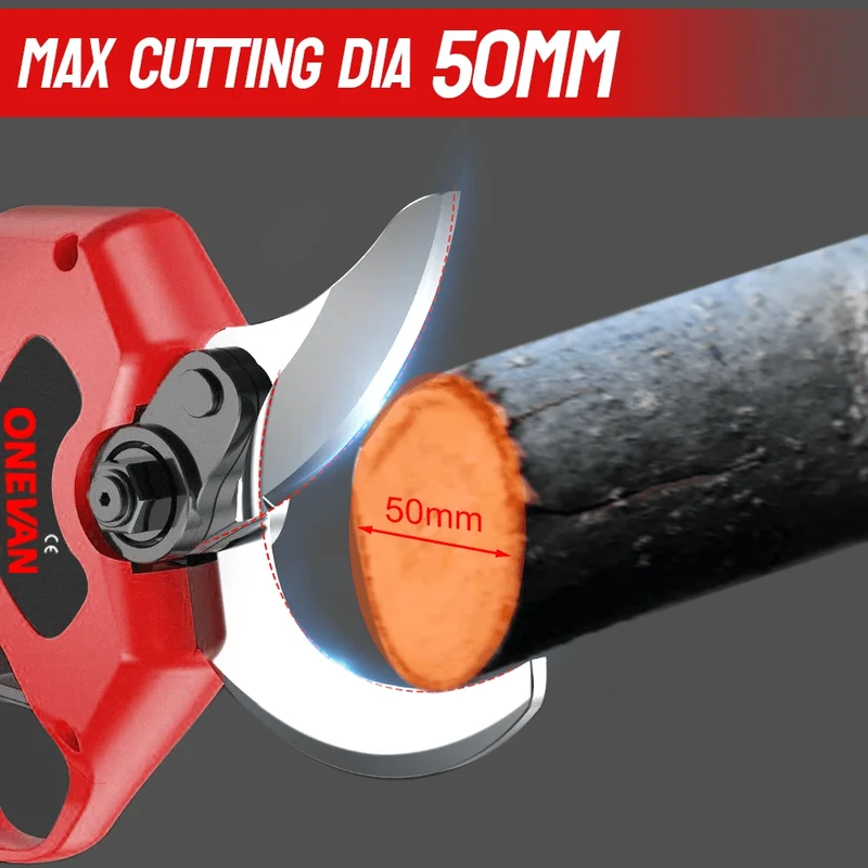 ONEVAN Cutting-Blade 30mm/50mm Cordless Pruning Shear Accessory