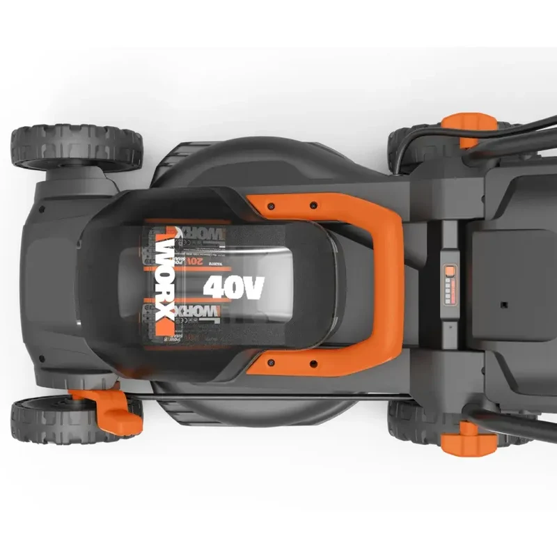 WORX 40V Akku-Rasenmäher WG779E inkl. 2 x 2,5Ah Akku u. Ladegerät 34 cm
