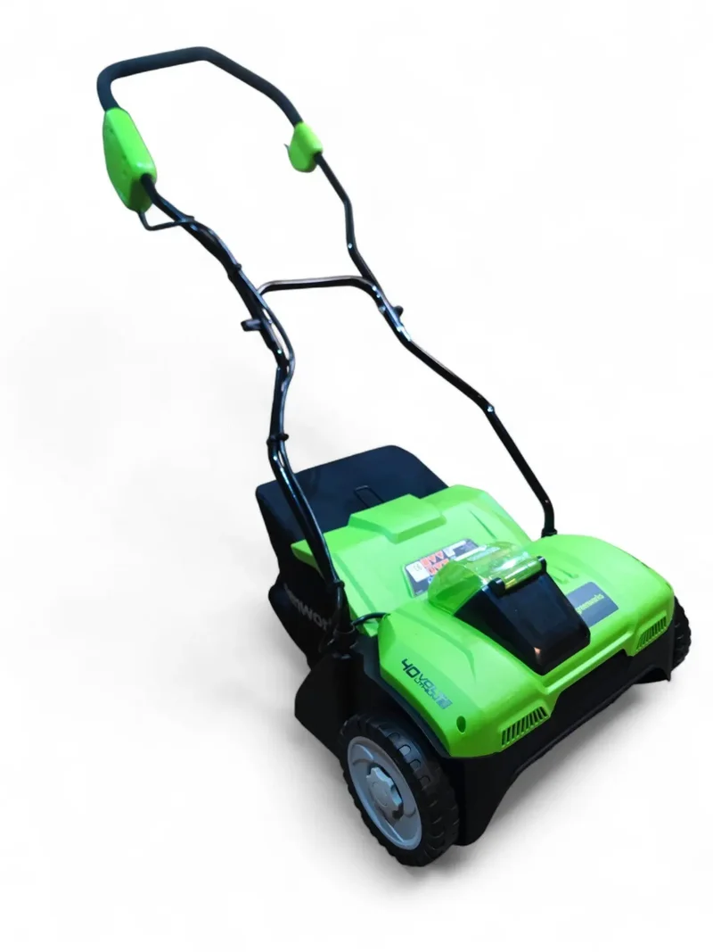 Greenworks Akku Vertikutierer G40DT35, 35 cm 40 V. ohne Akku und Ladegerät