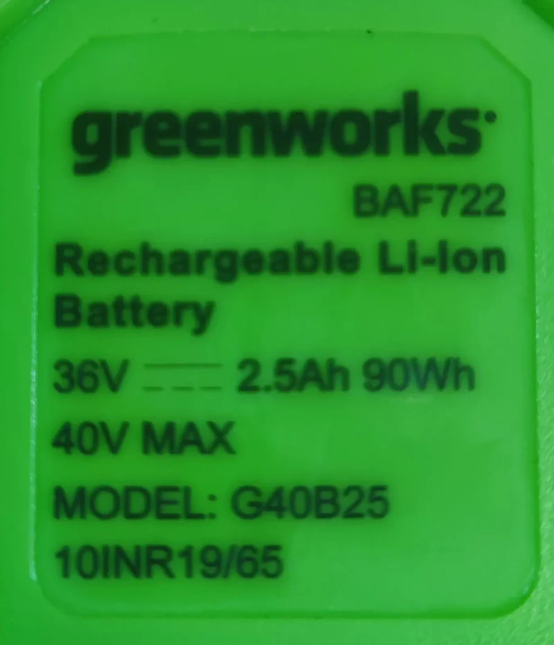Greenworks Akku Vertikutierer G40DT35, 35 cm 40 V. incl Akku und Ladegerät