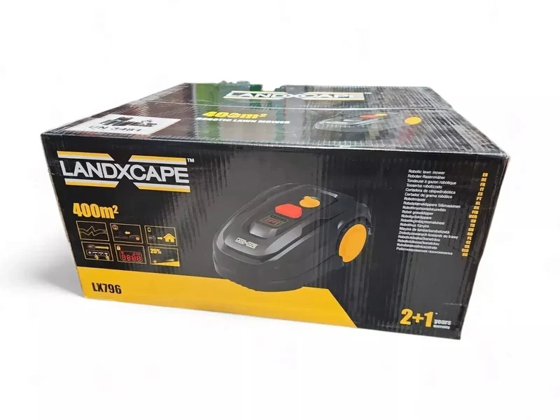 LandXcape LX796 Mähroboter für bis zu 400m² plus Garage für Roboter