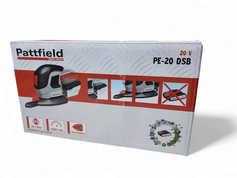 Pattfield PE-20 DSB Akku-Deltaschleifer ohne Akku kompatibel WORX 20V