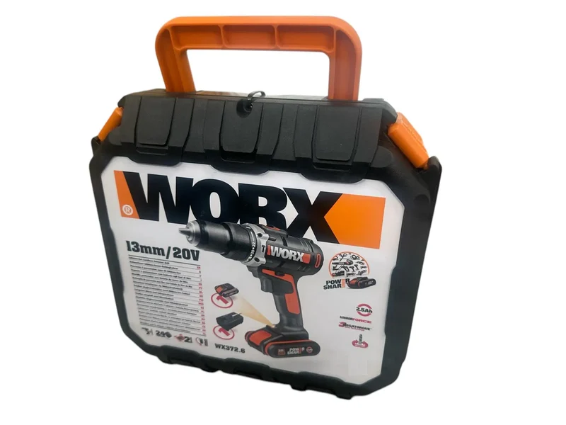 Worx WX372.6, Akku-Schlagbohrschrauber inkl Akku und Ladegerät