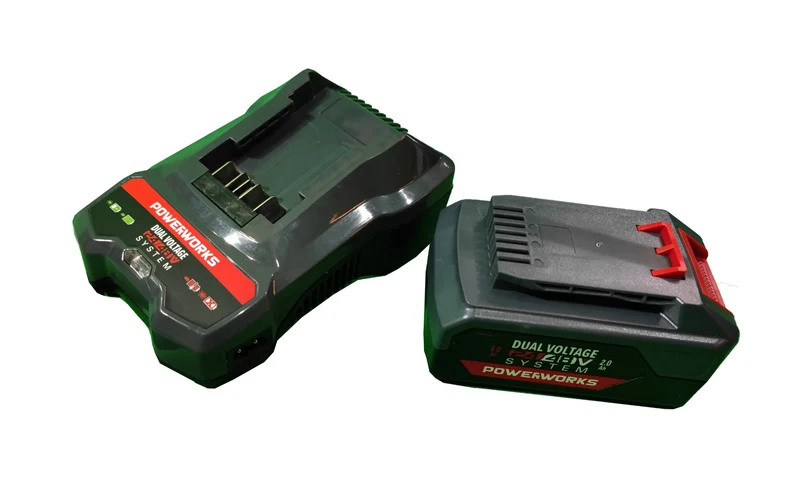 Powerworks Akku-Rasenmäher P48LM35K2 48 V, inkl. Akku 48V/2 Ah und Ladegerät