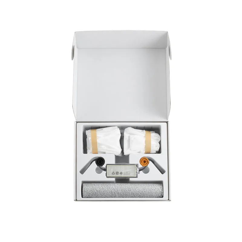 Roborock Qrevo Curv 2 Flow Zubehör-Set – 4 Staubbeutel, 1 Filter, 1 Bürstenrolle & 2 Seitenbürsten