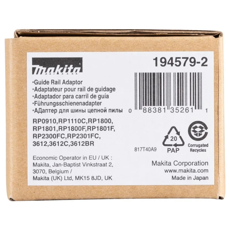 Führungsschienenadapter Makita 194579-2