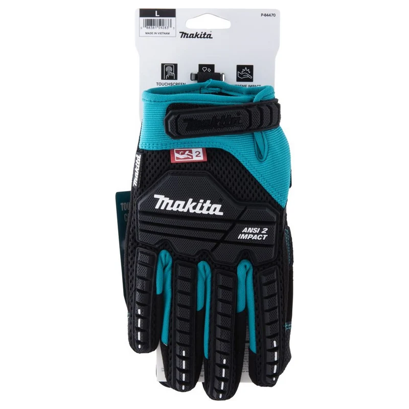 Handschuhe Makita P-84470 Stoßfeste Abbruchgröße L