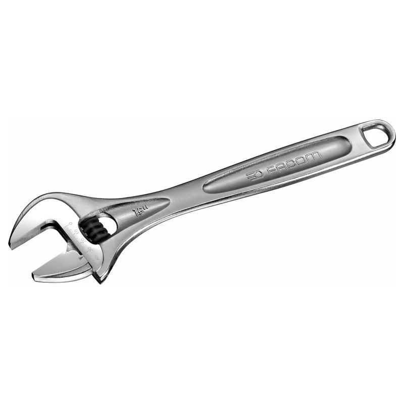 Facom 113A.15C 380 mm verchromter verstellbarer Schraubenschlüssel