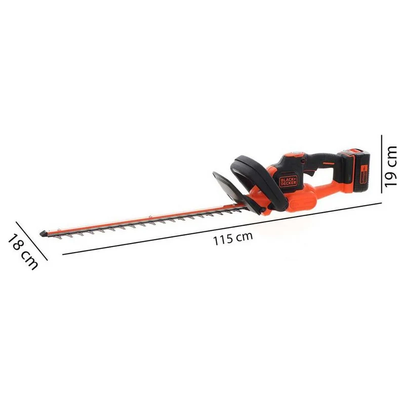 Heckenschere Black+Decker GTC18504PC-QW 18V 4Ah