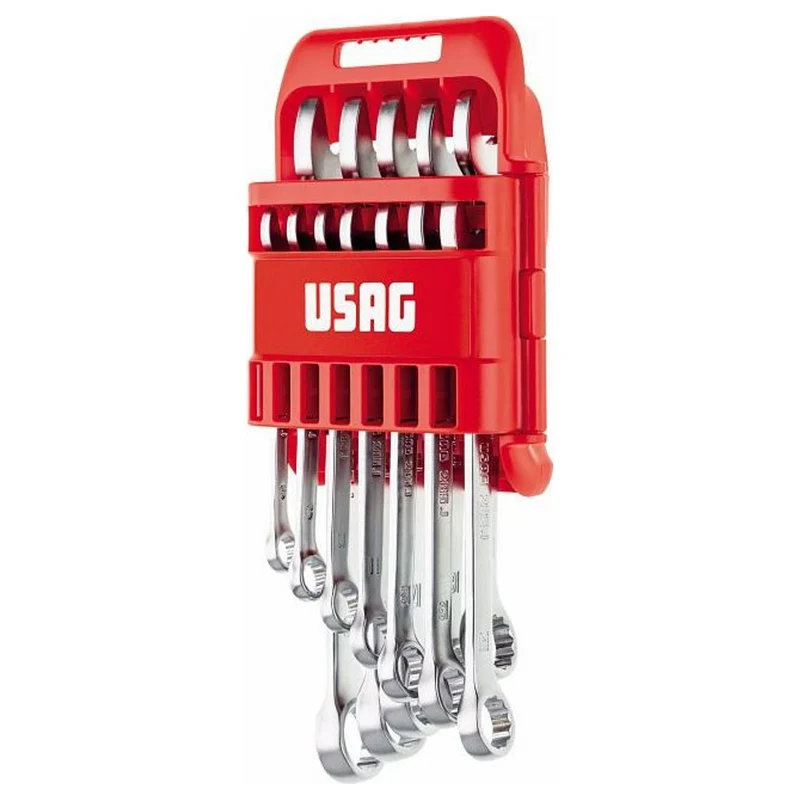 Satz mit 12 Kombinationsschlüsseln Usag 285 J/DS12 8-19mm