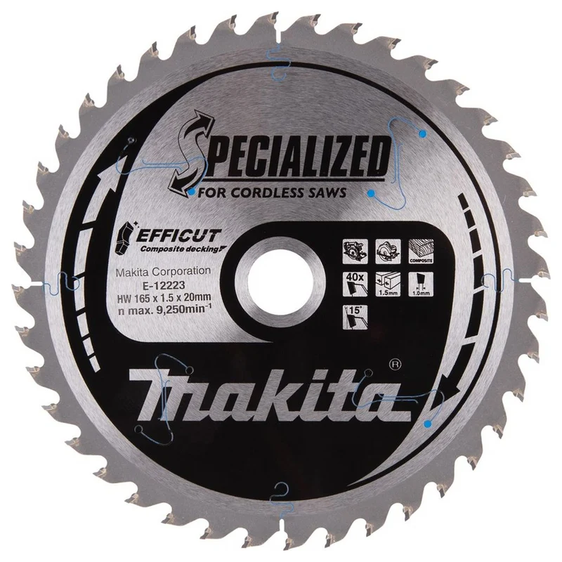 Kreissägeblatt Makita Efficut E-12223