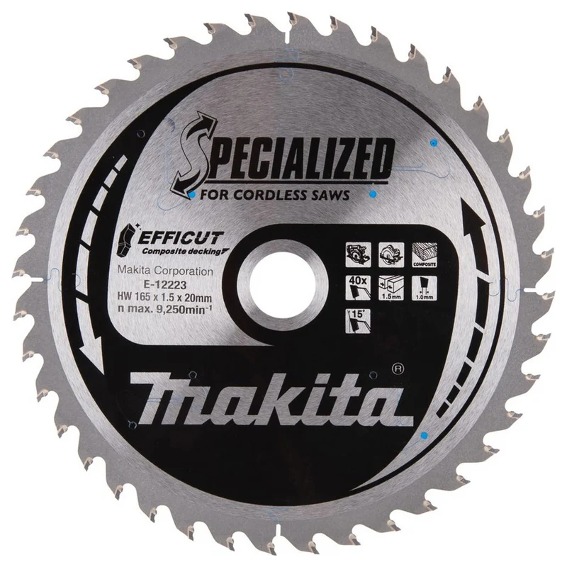 Kreissägeblatt Makita Efficut E-12223