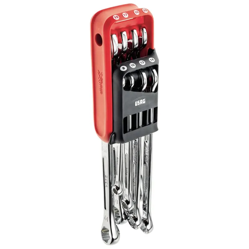 Satz mit 8 Kombinationsschlüsseln Usag 285 X/DS8 X-Grip Profil