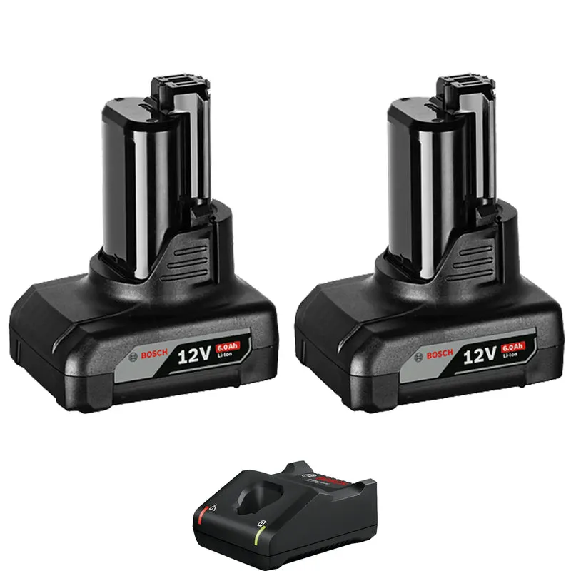 Batteriesatz Bosch Professioneller GBA 12V 6,0Ah + GAL 12V-40