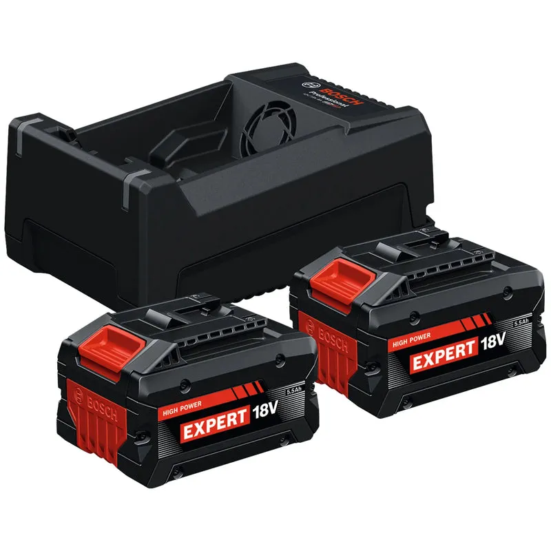 Starterset Bosch Expert EXBA18V-55 18V 5,5Ah
