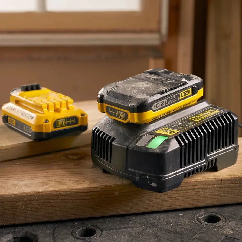 Energiekit Stanley SFMCB12D2-QW 18V 2Ah